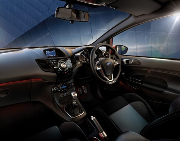 2013 Ford WZ Fiesta ST dash