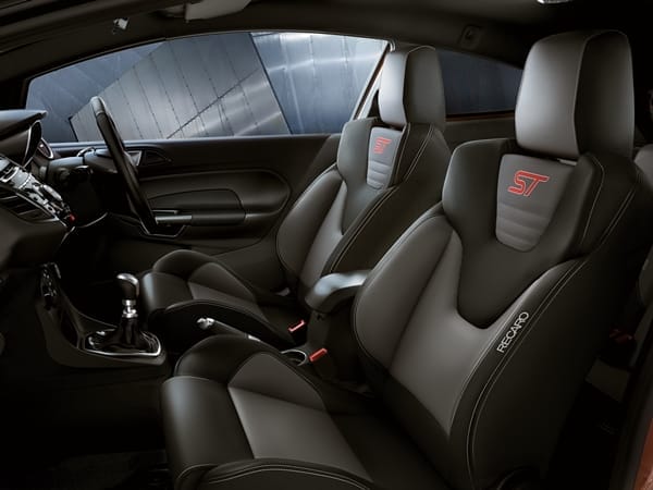 2013 Ford WZ Fiesta ST front seats