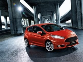 2013 Ford WZ Fiesta ST front side