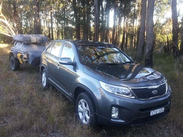 Kia Sorento SI Towing 1