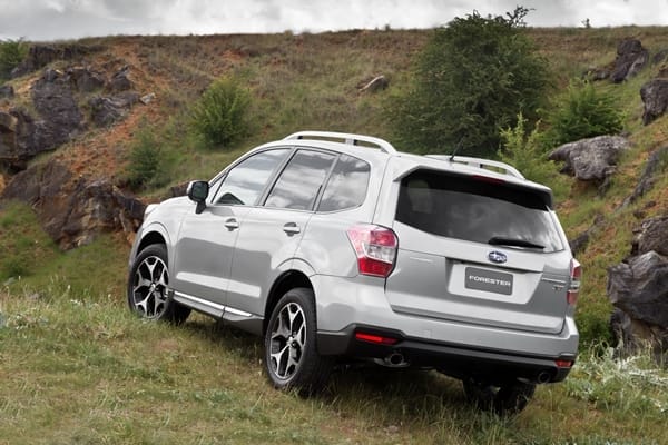 Subaru Forester XT Premium centre stack