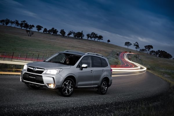 Subaru Forester XT Premium centre stack