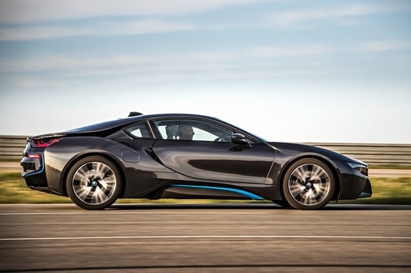 BMW i8 Plug in Hybrid Sports Car 