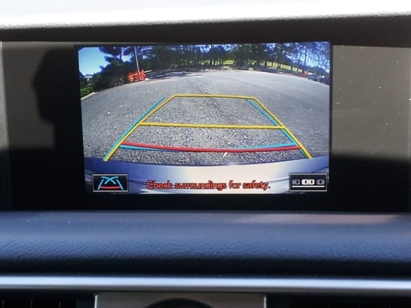 2013 Lexus IS 250 Sport Luxury reversing camera