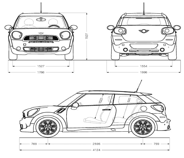 2013 MINI JCW ALL4 Paceman Coupé 