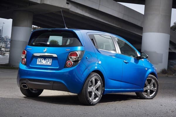 2014 Holden Barina RS Sport Hatch exterior rear