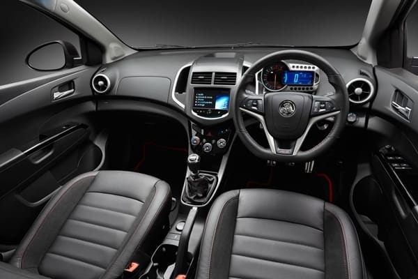 2014 Holden Barina RS Sport Hatch interior dash