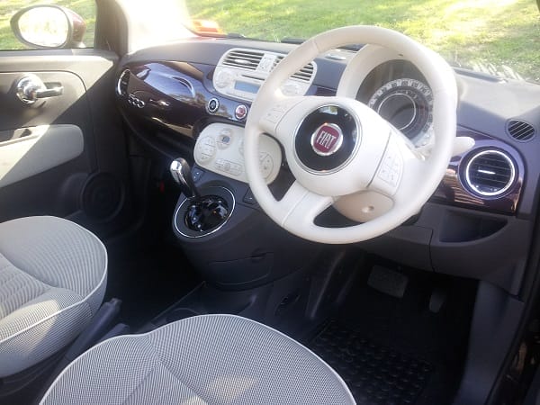 Fiat 500 POP Interior