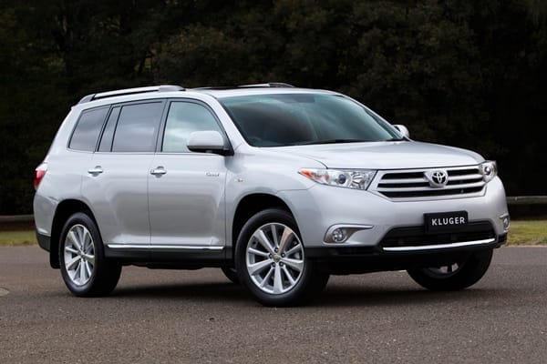 Toyota Kluger Ð one of AustraliaÕs best-selling SUVs (Grande model shown)