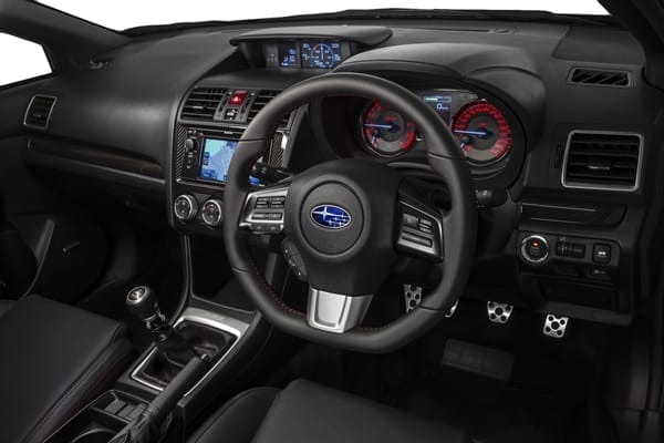 MY15 Subaru WRX Premium Interior.
