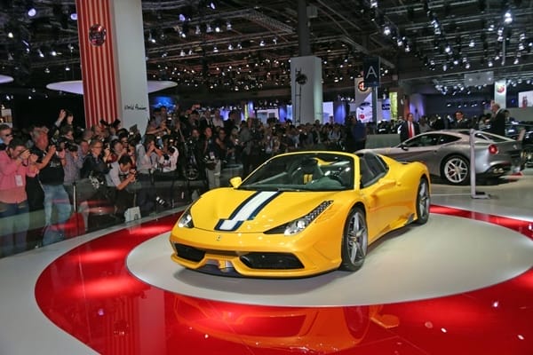 Ferrari 458 Speciale A Paris Motor Show 2014