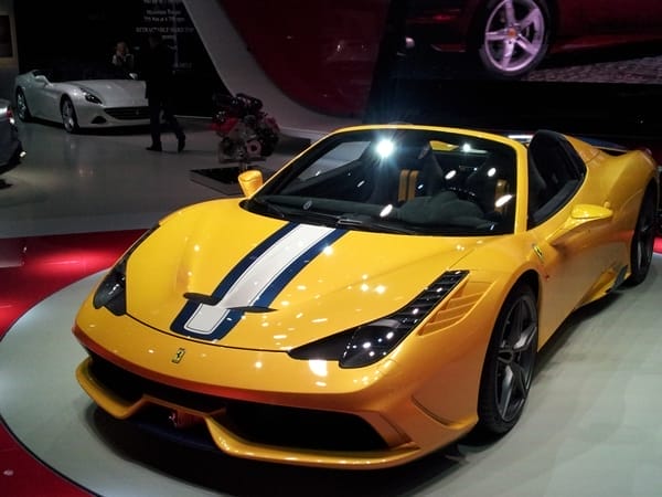 Ferrari 458 Speciale A Paris Motor Show 2014