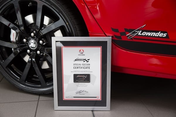 2015 Holden Craig Lowndes SS V Special Edition Commodore 