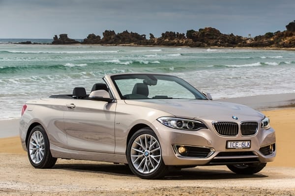 BMW 2 Series 228i Convertible dash