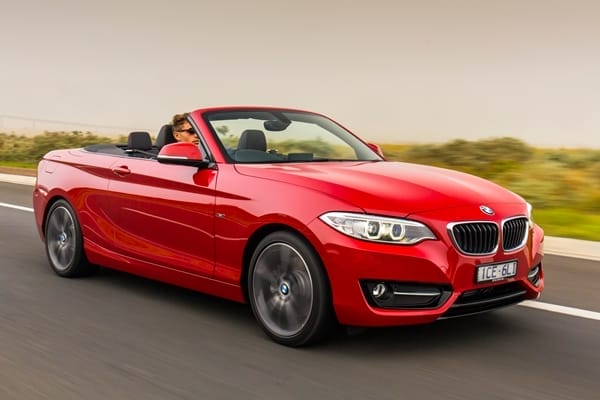 BMW 2 Series 228i Convertible dash