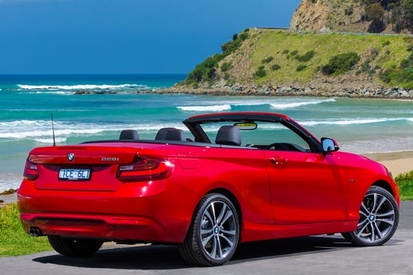 BMW 2 Series 228i Convertible dash