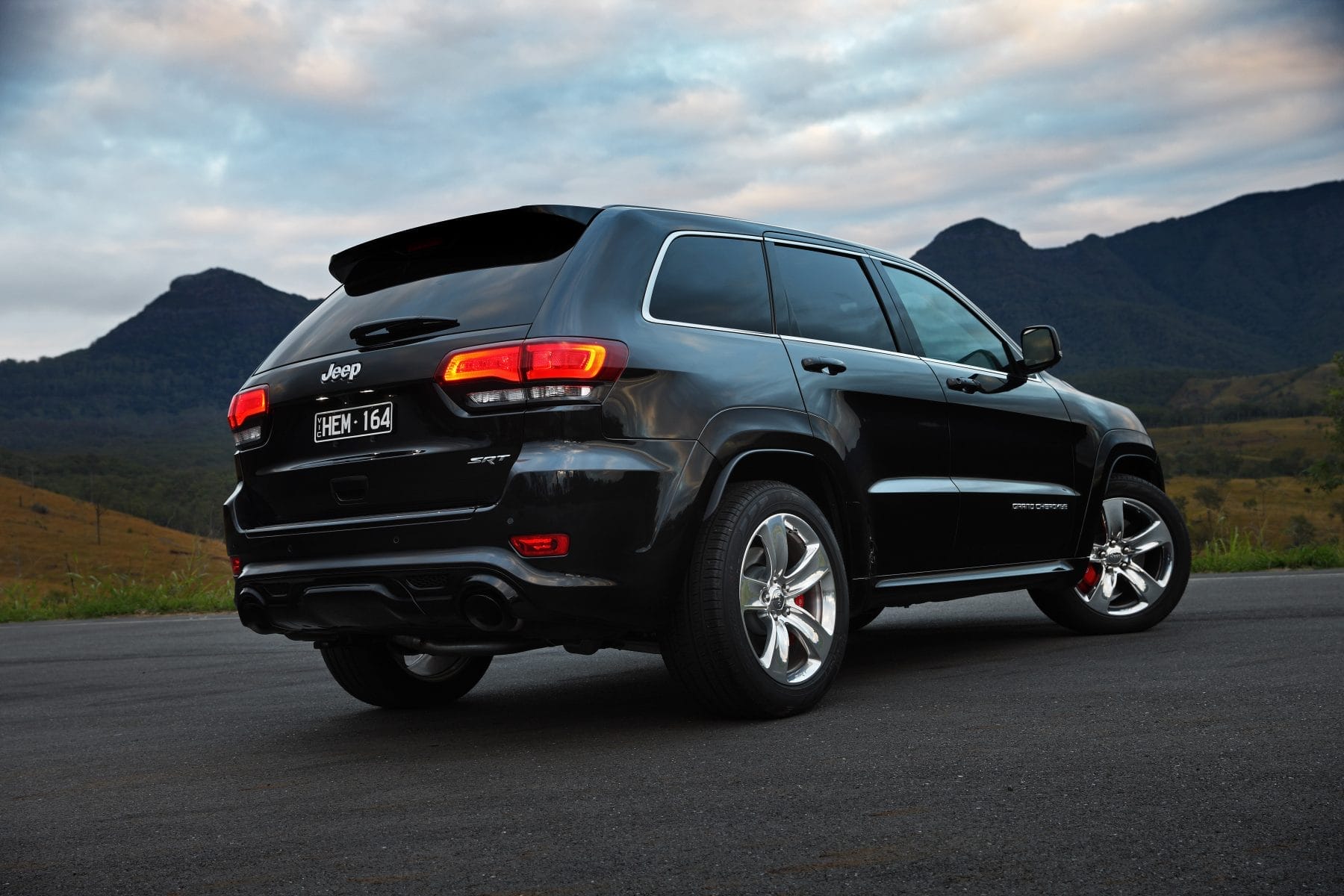 Grand Cherokee SRT exterior REAR