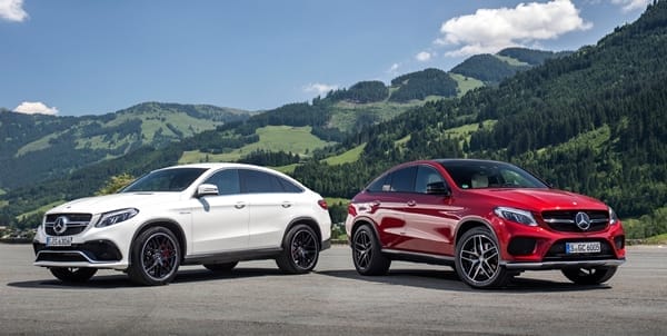 Mercedes Benz GLE Coupé front