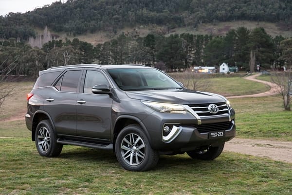 015 Reveal of All New Toyota Fortuner. (Crusade pre-production model shown)