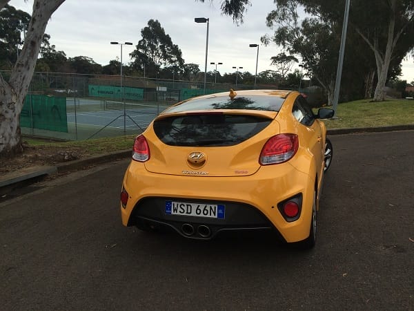 Hyundai Veloster SR Turbo Rear