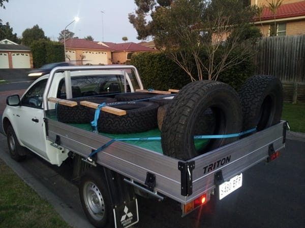 Mitsubishi Triton GLX 2wd single cab load 1