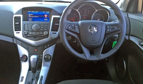 Holden Cruze Equipe Interior