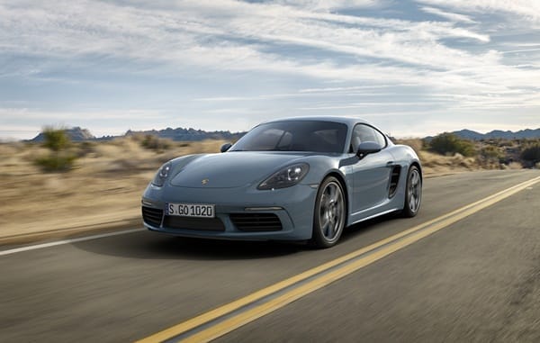 Porsche 718 Cayman front