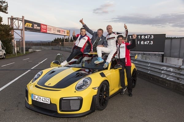 Porsche 911 GT2 RS at Nürburgring 1