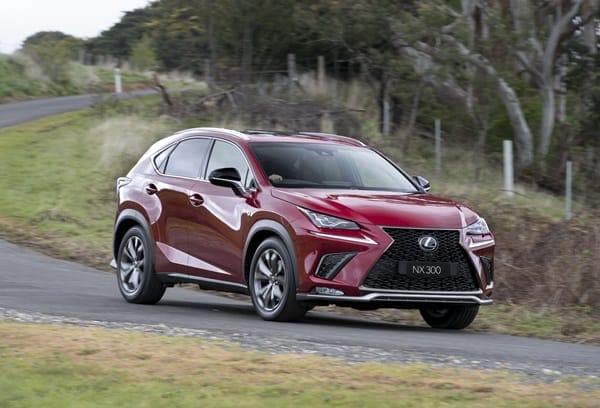 Lexus NX F Sport front side