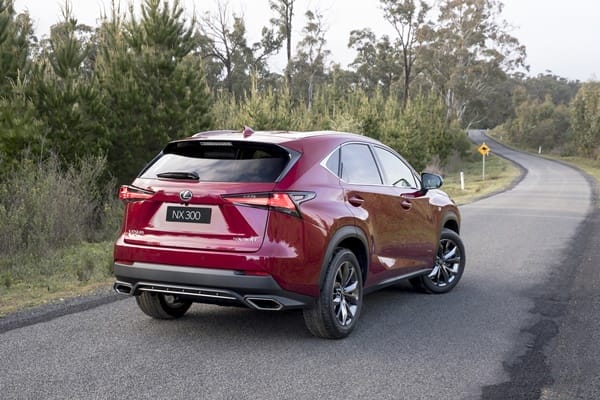 Lexus NX F Sport rear