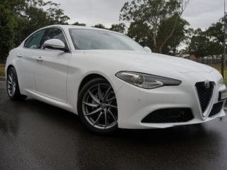 2018 Alfa Romeo Giulia front