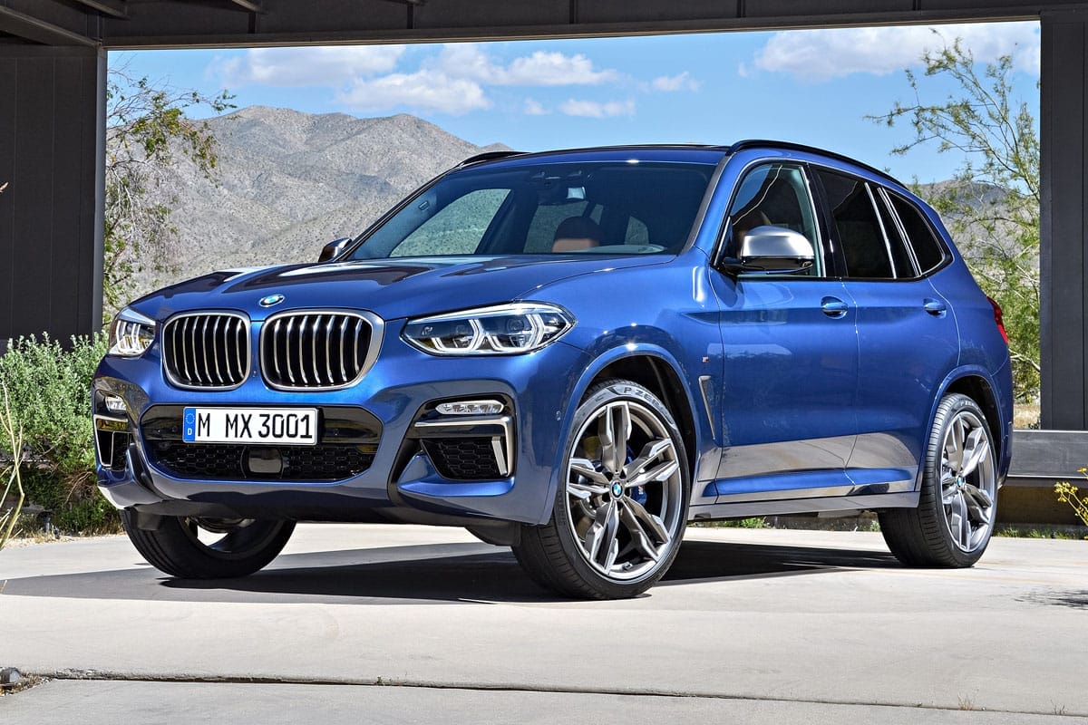 2018 BMW X3 front