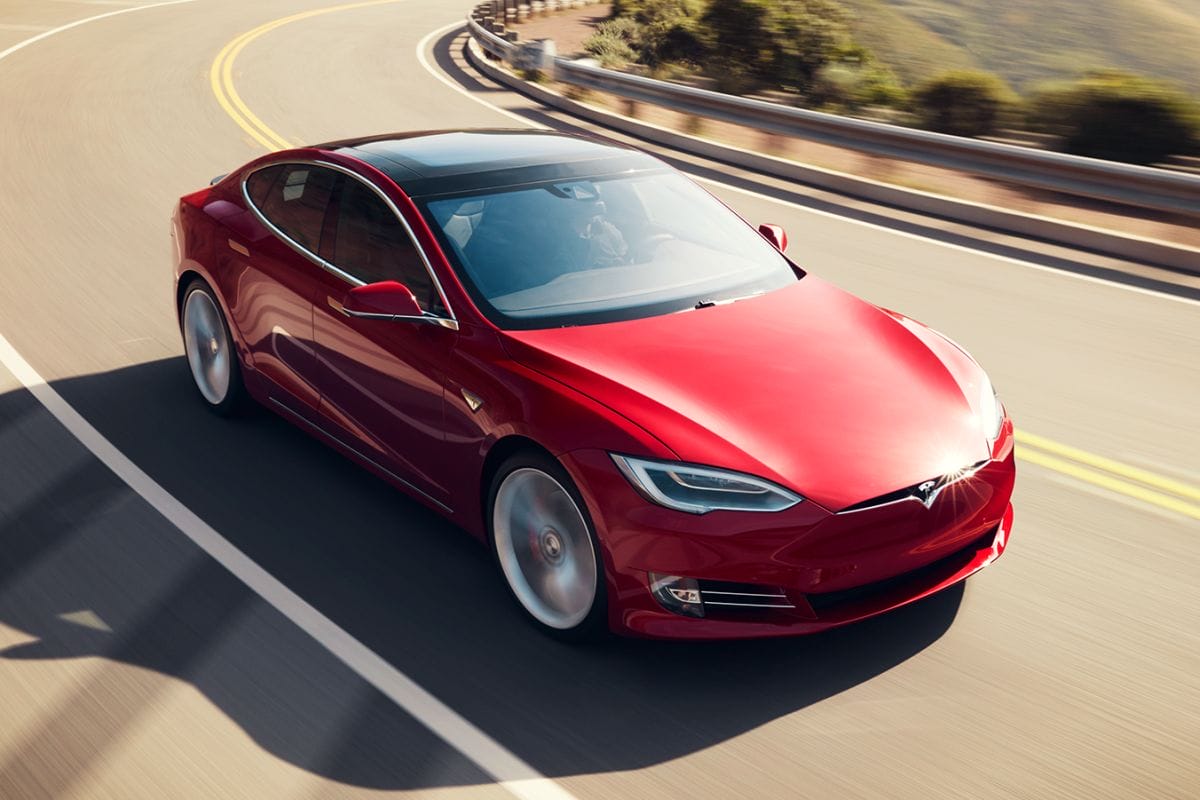 2018 Tesla Model S P100D Front