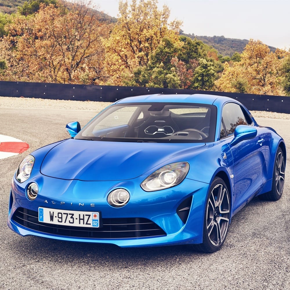 2017 - ALPINE A110 drive tests in Aix-en-Provence region