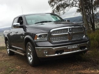 RAM 1500 Laramie front