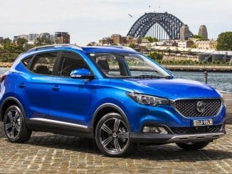 2018 MG ZS Excite front