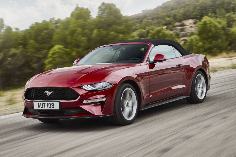 2019 Ford Mustang GT Convertible front