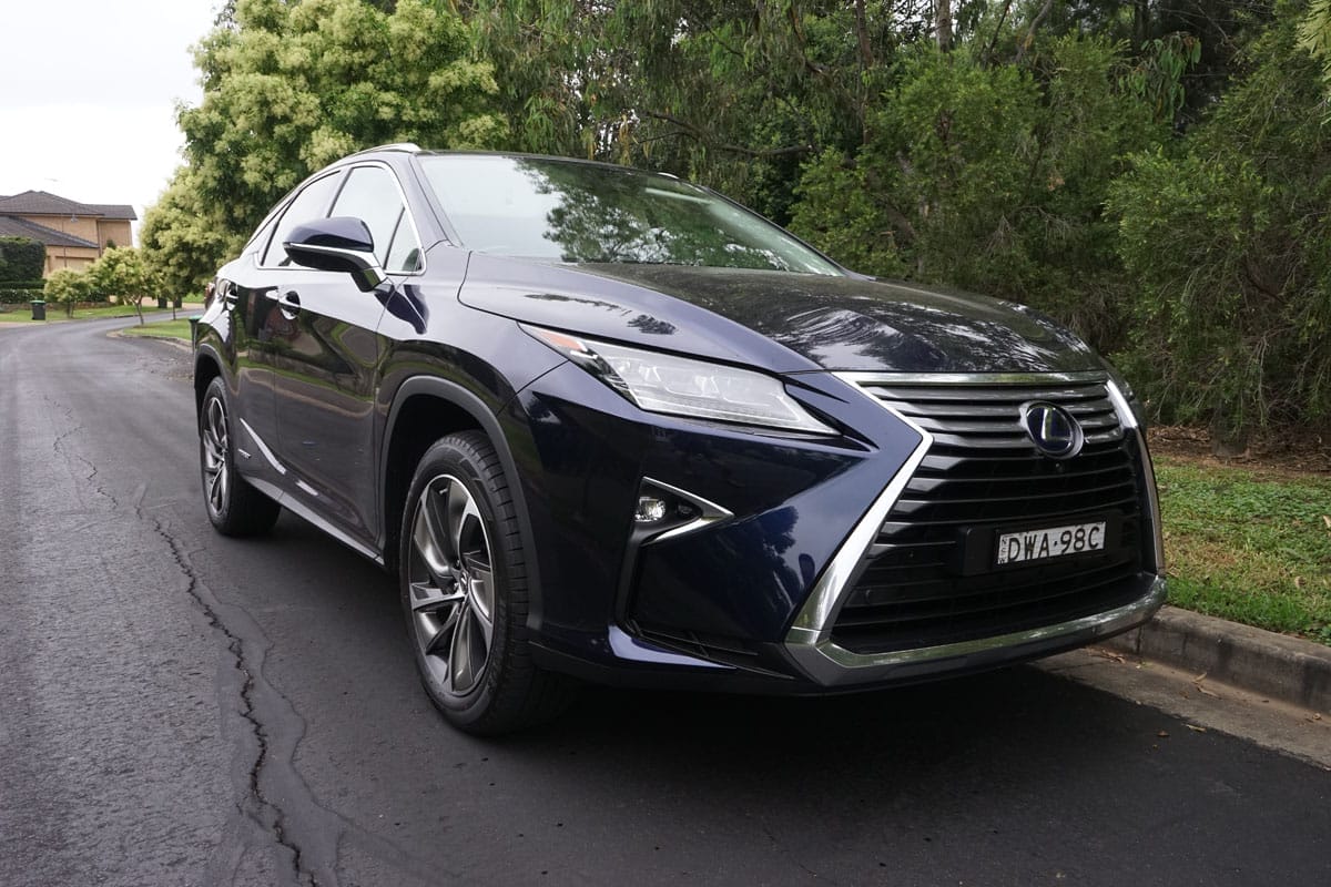 2018 Lexus RX450h Sports Luxury front