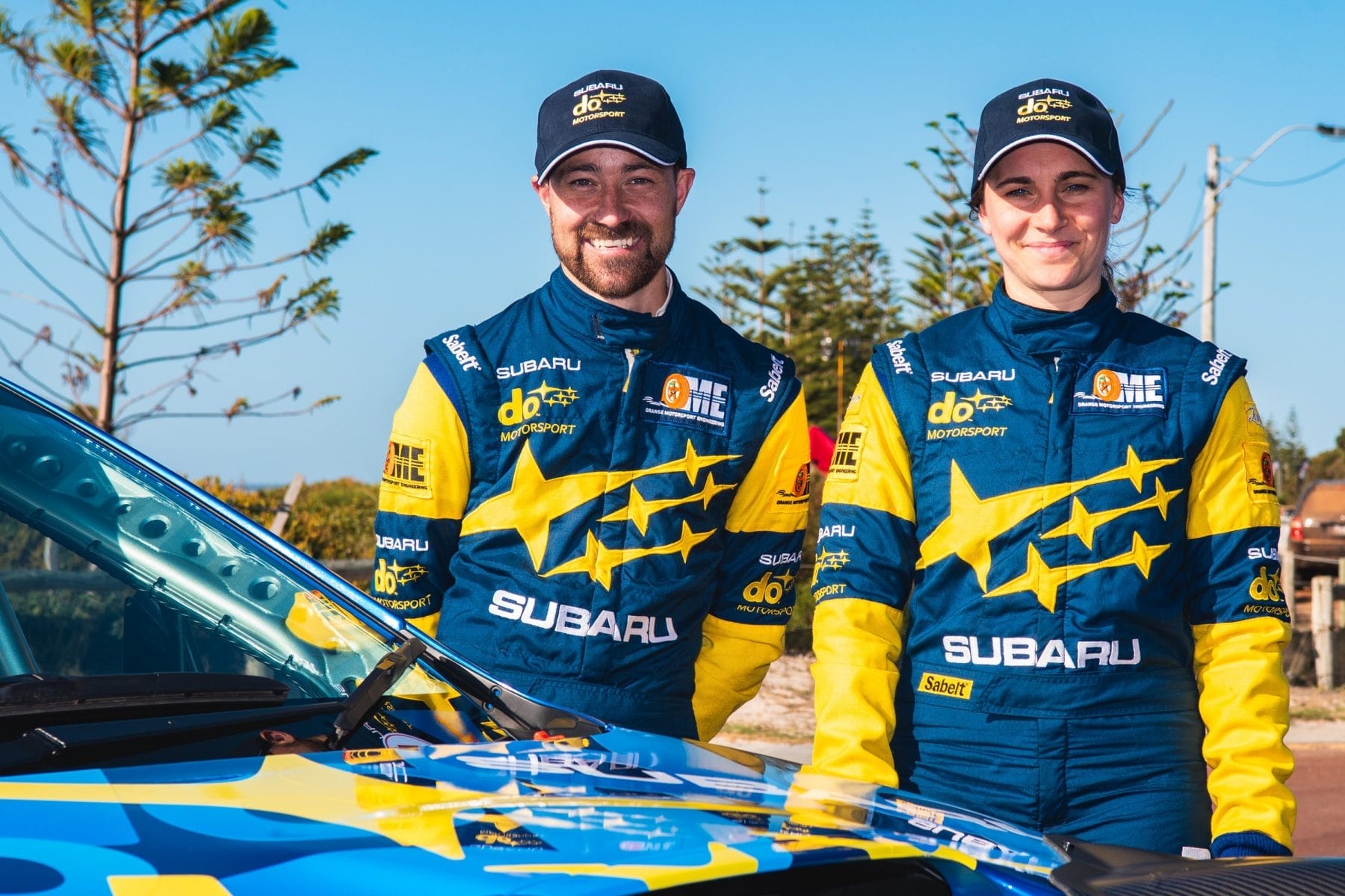 The Orange Motorsport Engineering-prepared All-Wheel Drive Subaru WRX STI of Molly Taylor and co-driver Malcolm Read finished Heat 1 in fourth place after a modest start on last night's two quick Super Special Stage runs around Busselton's Barnard Park.