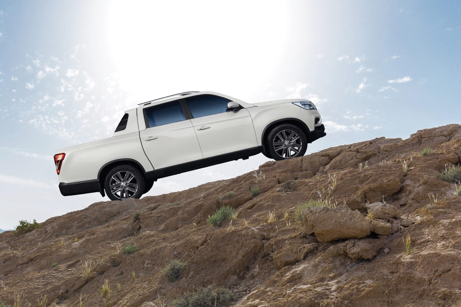 LWB Musso has been launched in Korea as the Khan.