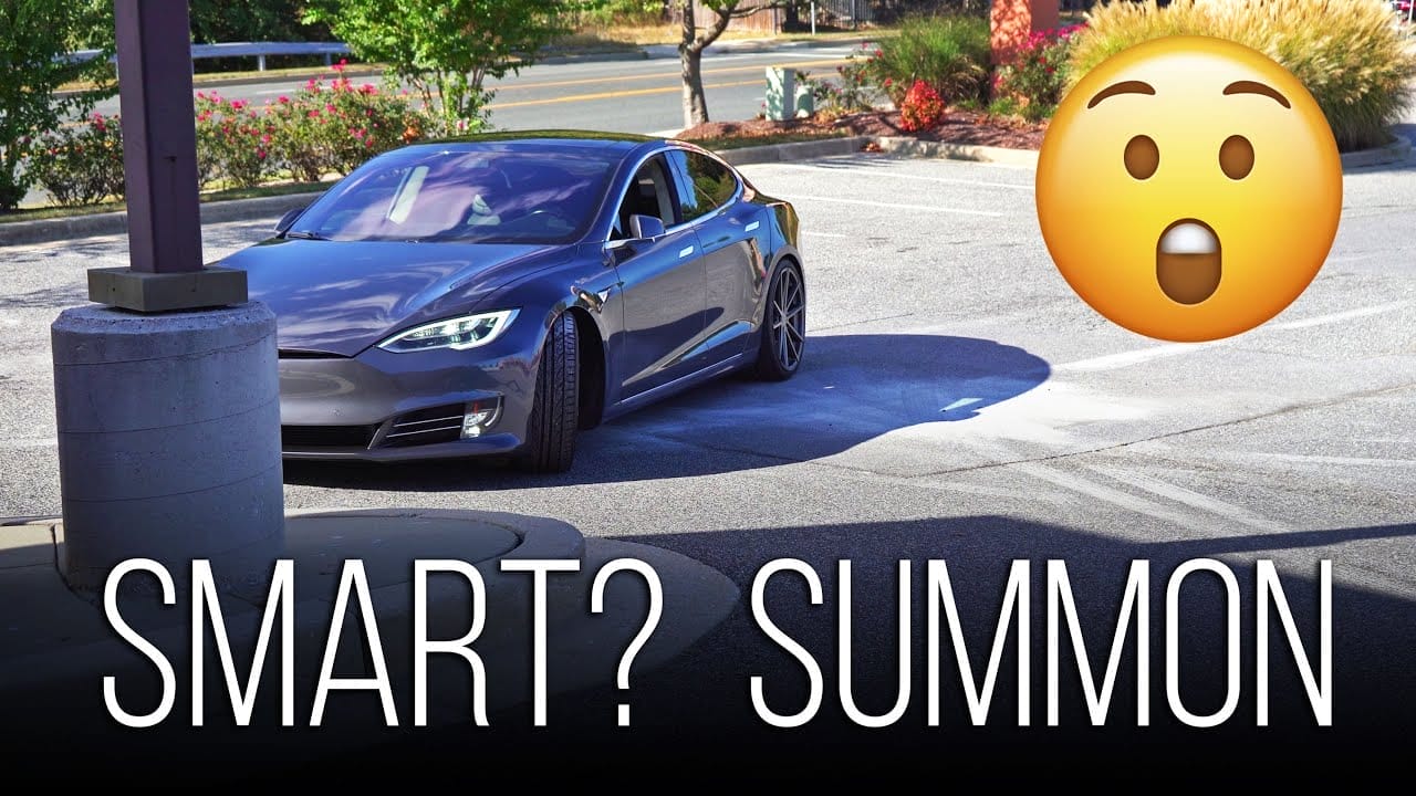 Tesla smart summons