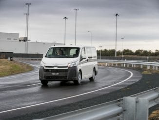 2019 Toyota HiAce LWB Van.