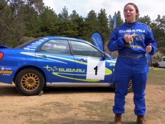 Subaru WRX STI Molly Taylor and Emily Middleton