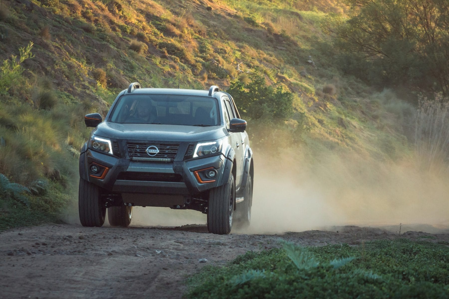 Nissan Navara N-TREK 2 gravel road ThomasWielecki