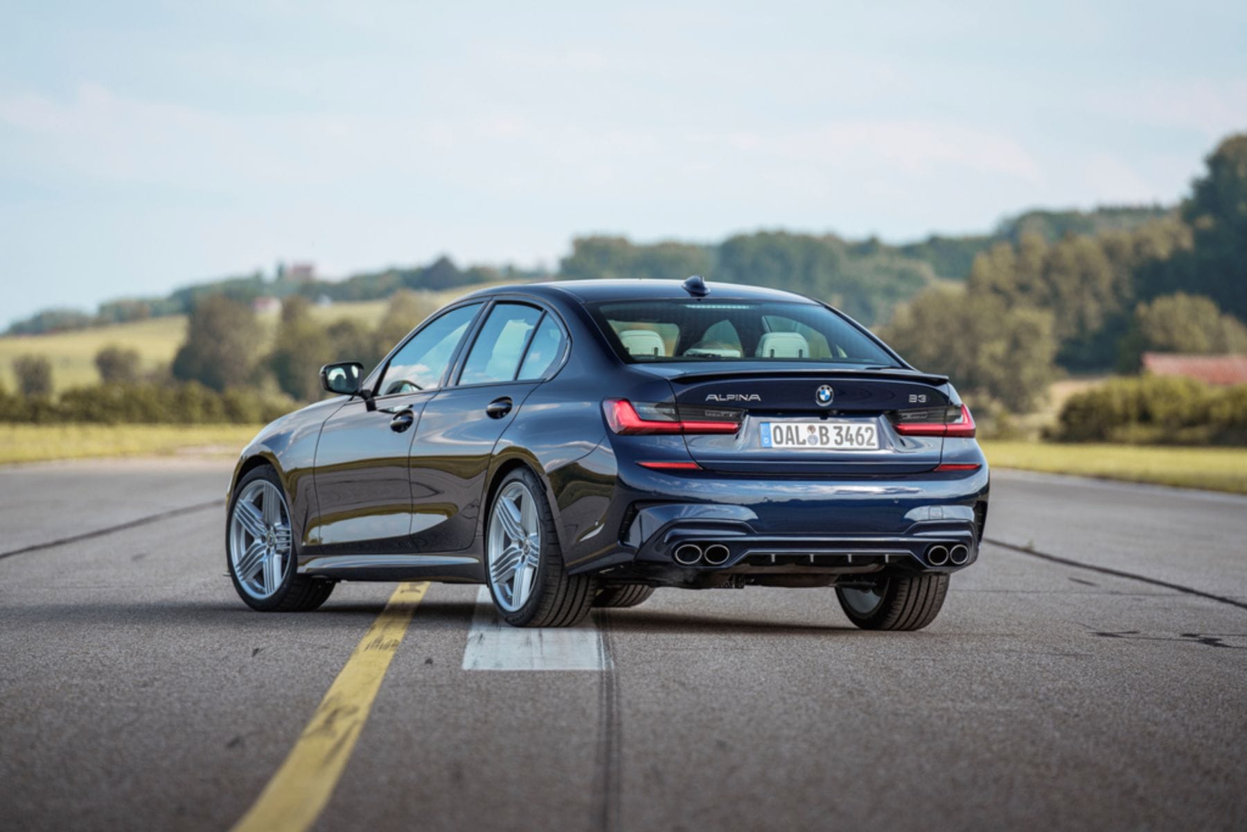 2019 BMW B3 sedan 2 rear