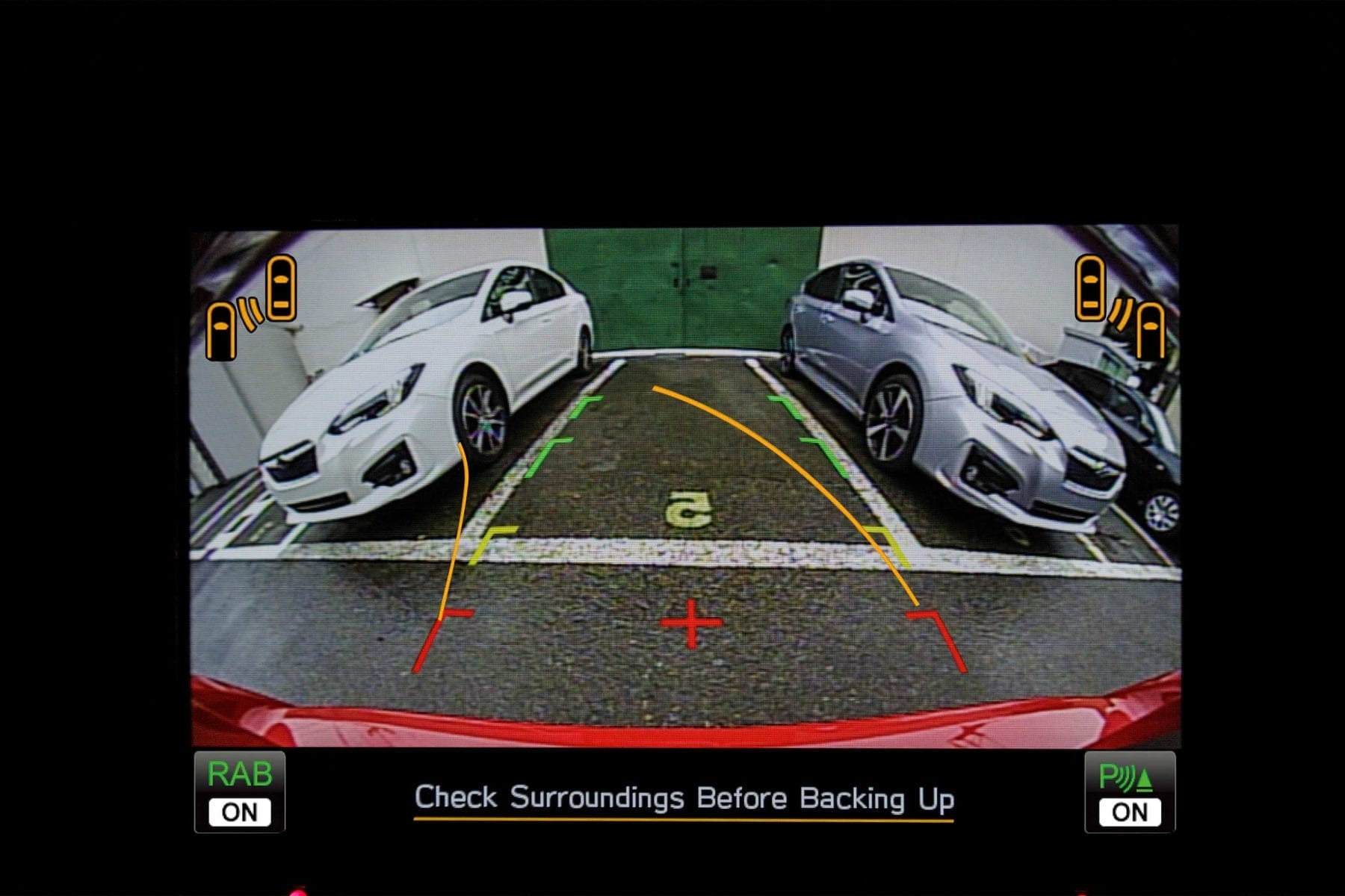 MY20 Subaru Impreza Rear View Camera.
