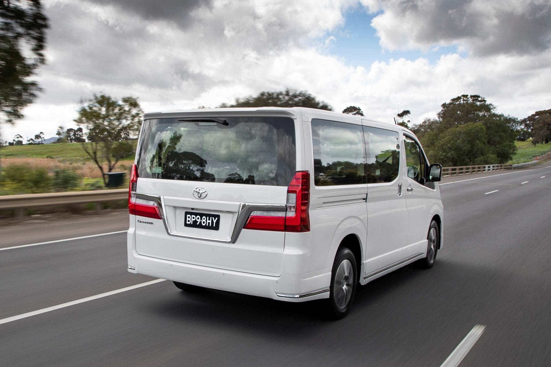 2019 Toyota Granvia.