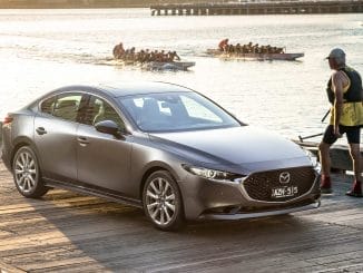 2019 Mazda3 sedan front qtr