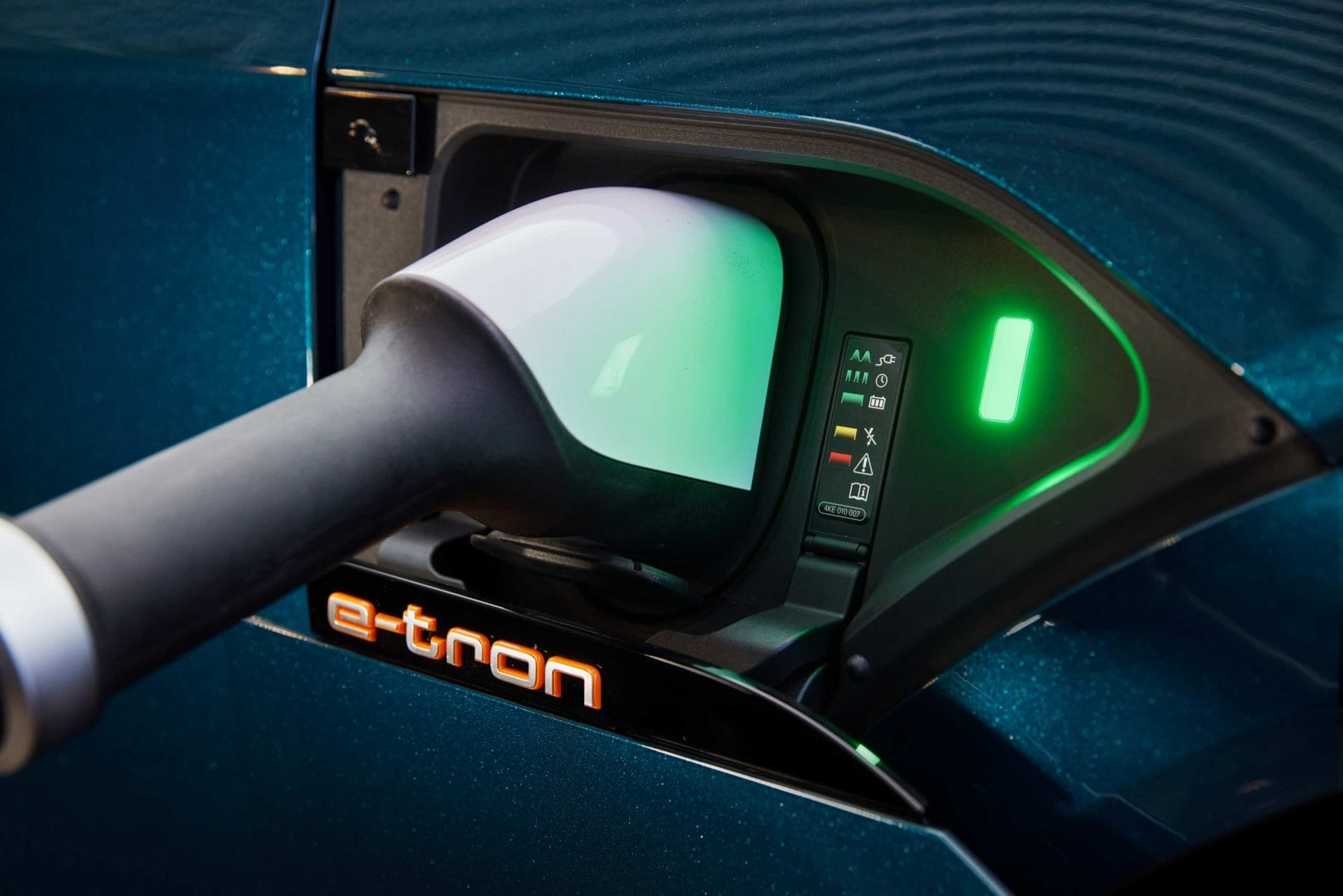 Audi e-tron charging station
