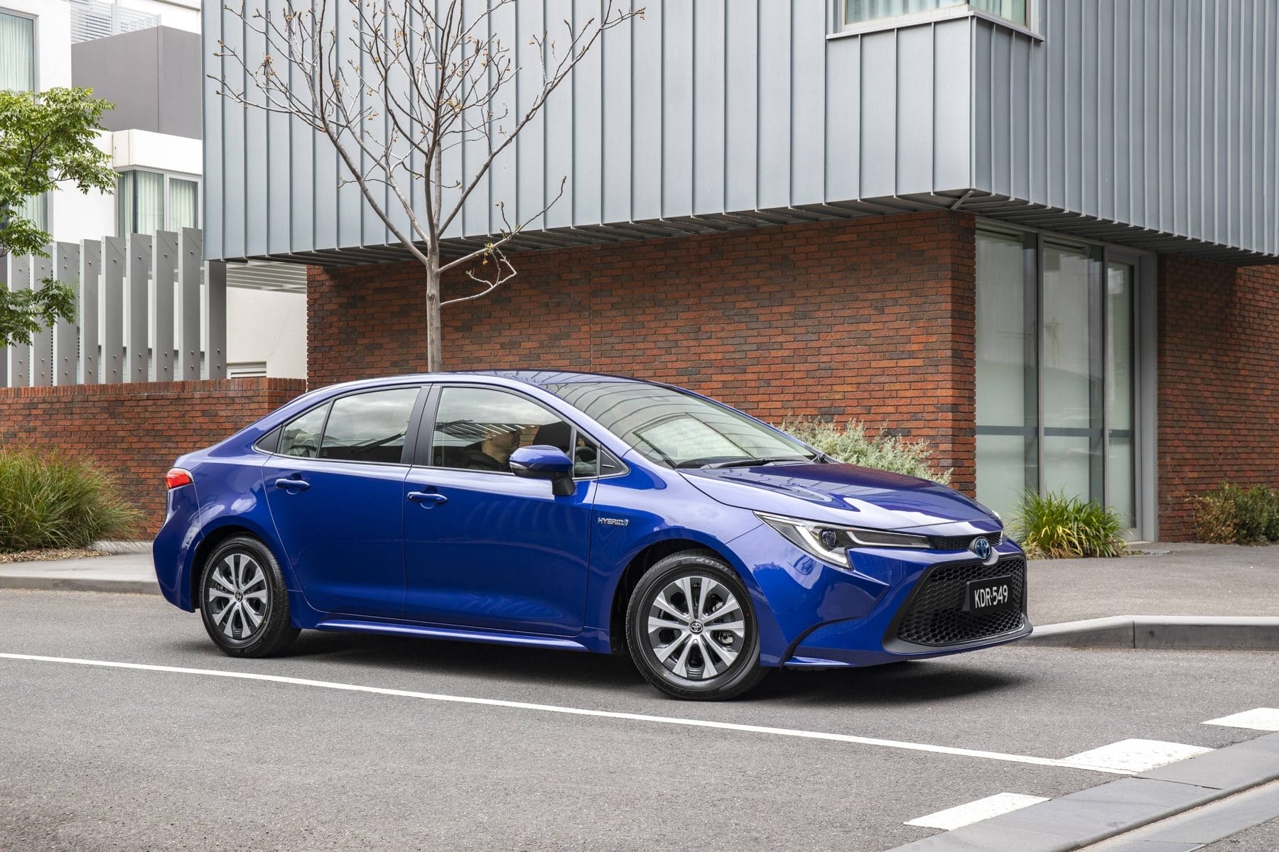 2020 Toyota Corolla SX Hybrid sedan.